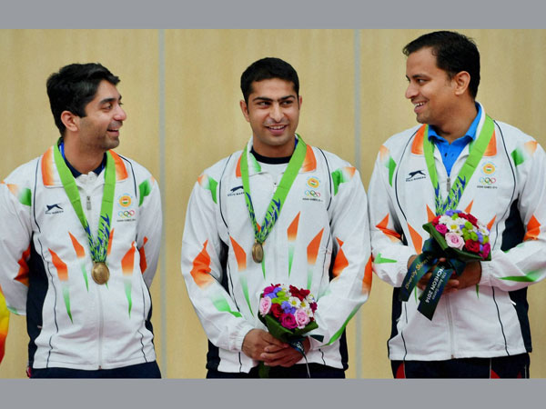 Indian men's rifle team wins bronze 
