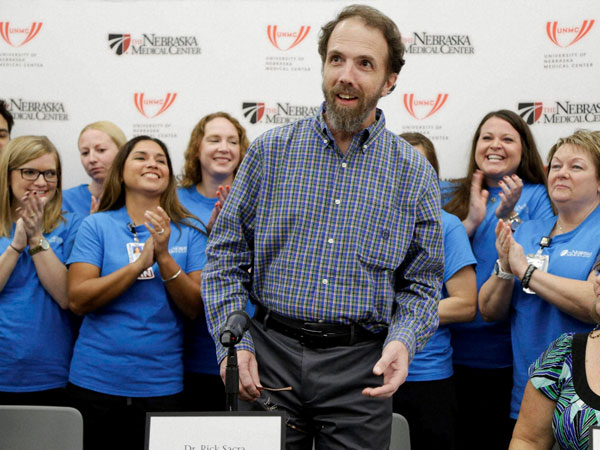 Former Ebola patient to leave containment unit