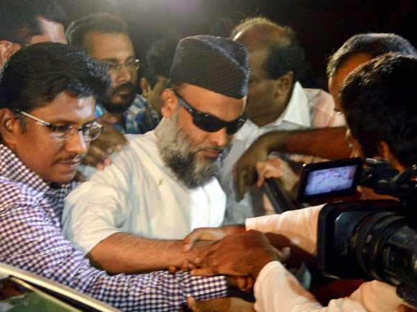 Abdul Nazer Mahdani, accused of Bangalore blast Abdul Nazer Mahdani, accused of Bangalore blast