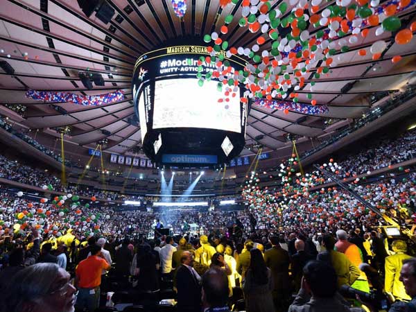 PM Modi at Madison Square