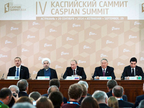 Putin at a news conference 