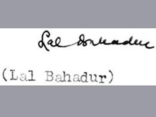 Lal-Bahadur Shastri Sign