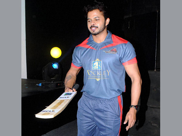 Cricketer S. Sreesanth at a press conference of Box Cricket League Cricketer S. Sreesanth at a press conference of Box Cricket League