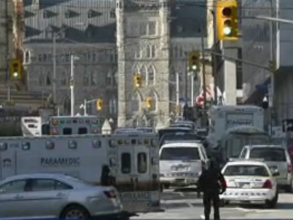 Canada on high alert after attack on Parl 