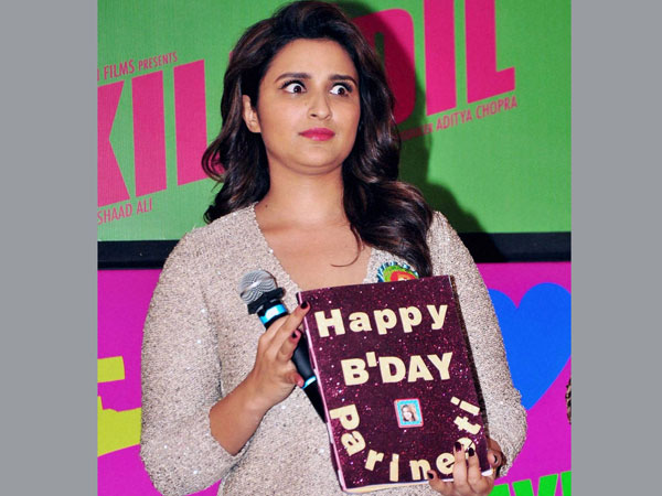 Bollywood actress Parineeti Chopra during the song launch