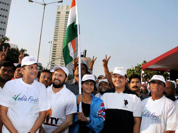 Run For Unity event at Marine Drive