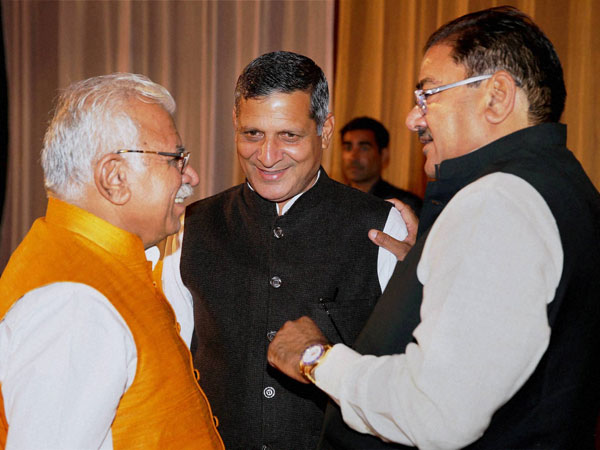 Haryana Chief Minister Manohar Lal Kattar, Assembly Speaker 