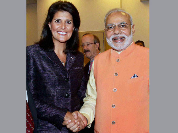 PM Narendra Modi during the latter's reception at Madison Square Garden