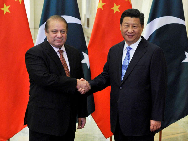 Sharif meets Jinping 