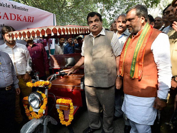 Minister for Road, Transport & Highways Nitin Gadkari 