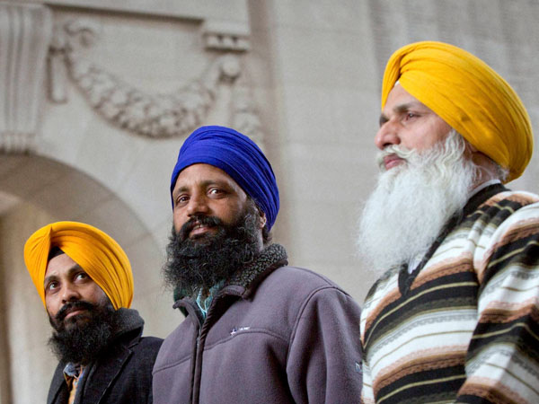 Indian delegation at Armistice Day ceremony