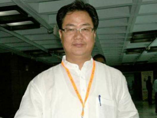 MoS Kiren Rijiju MoS Kiren Rijiju