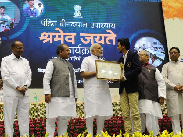 PM Modi at Shramev Jayate inaugration