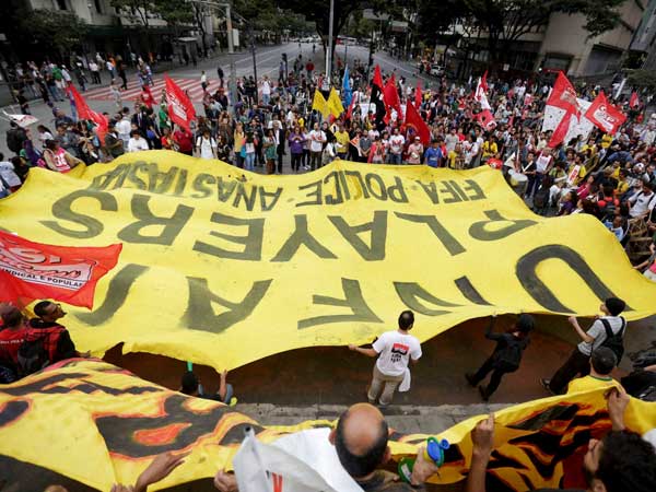 Brazil world cup protests