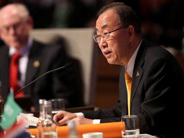 Ban Ki moon to attend Guj Summit Ban Ki moon to attend Guj Summit