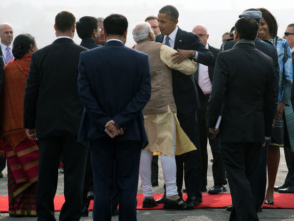 Modi-Obama hug- Tremors felt in Pakistan