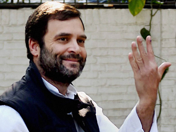 Delhi: Rahul Gandhi after casting his vote Delhi: Rahul Gandhi after casting his vote