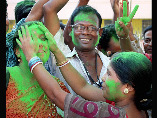 Trinamool Congress celebration