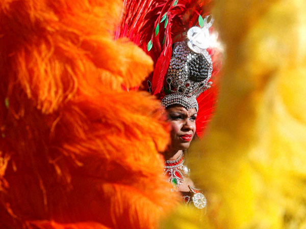 Nice carnival in France 