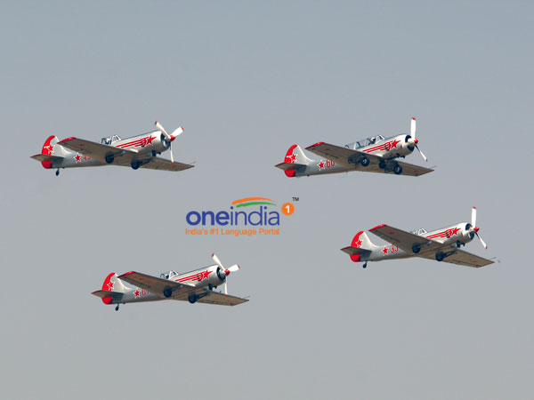 Aero India:Britishpilots in Russian Yaks