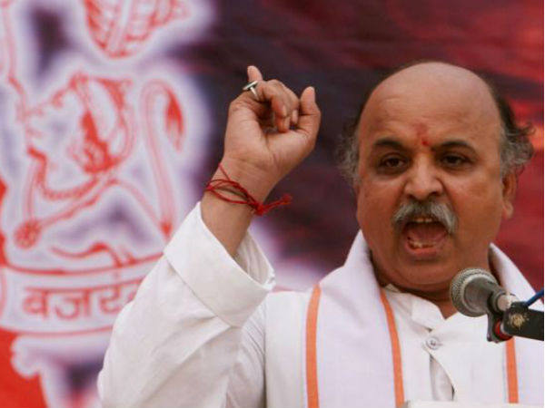 VHP leader Pravin Togadia VHP leader Pravin Togadia