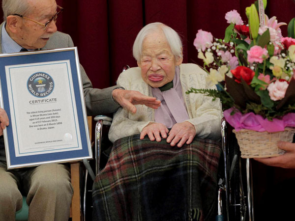 Oldest woman in world dies 