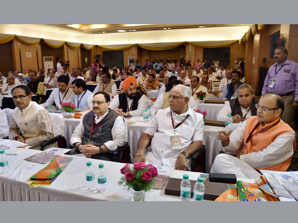 BJP Executive members Arun Jaitley, B S Yeduyurappa, J P Nadda BJP Executive members Arun Jaitley, B S Yeduyurappa, J P Nadda