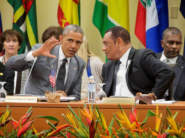 President Obama in Jamaica