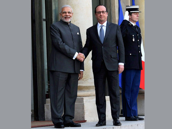 India, France ink 17 agreements