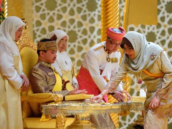 Brunei's Prince extravagant wedding