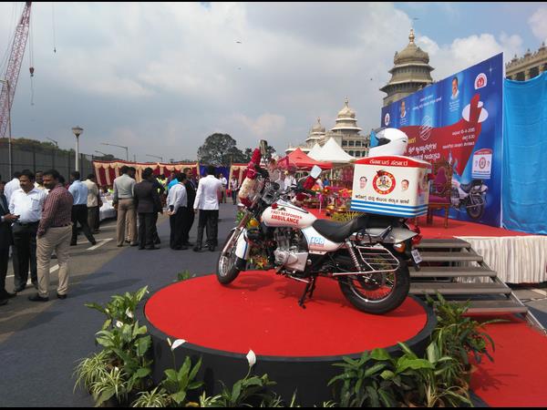 Bike ambulances launched
