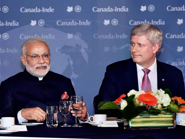 Narendra Modi arrives in Vancouver