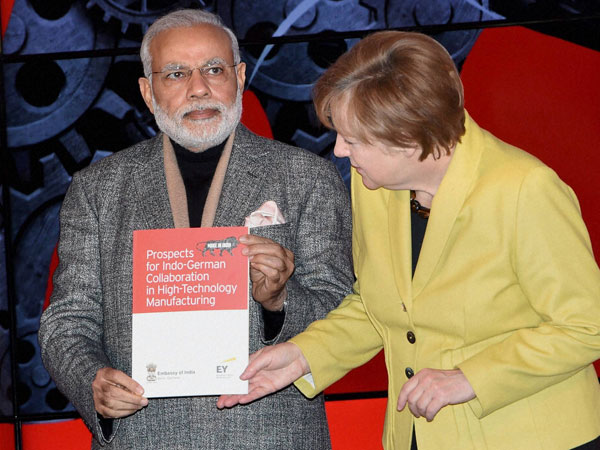When Modi met Merkel...