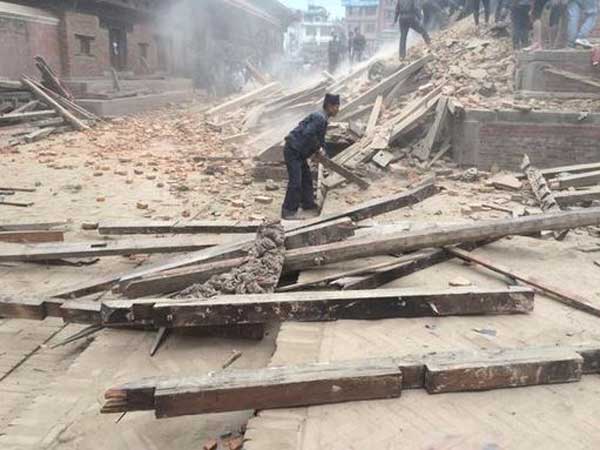 Nepal quake destroys heritage sites