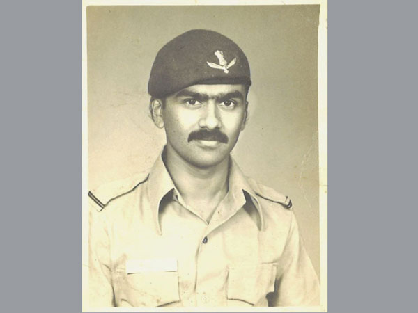 Pilot Officer HB Rajaram soon after commissioning