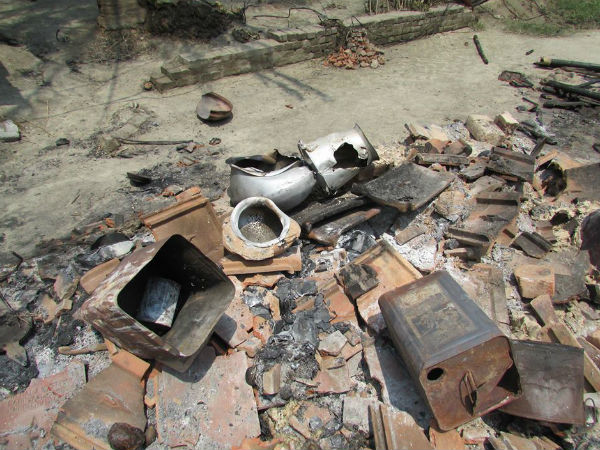 The warring factions fired at each other and bombs were hurled