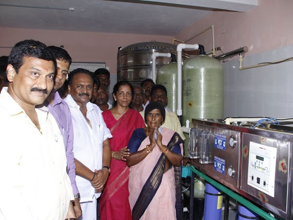 RO water treatment plant