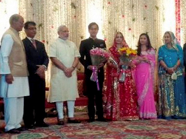 Jaivardhan Singh- Sreejamya Shahi's wedding & reception pics Jaivardhan Singh- Sreejamya Shahi's wedding & reception pics