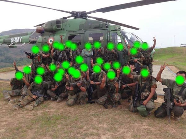 Para Commandos in Myanmar operations
