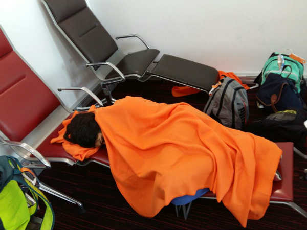 Indian kid stranded at Paris airport