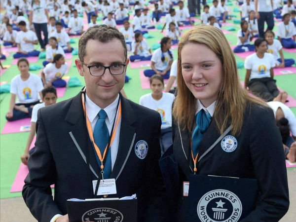 Guinness World Records officials