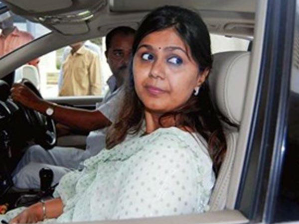 Maharashtra's Women and Child Development Minister Pankaja Munde