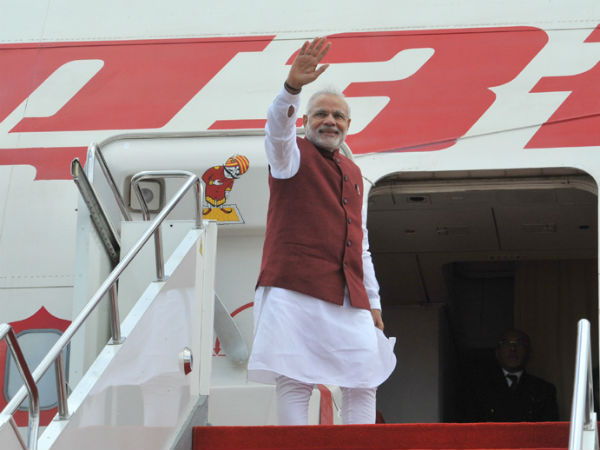 PM Modi leaves for Ufa
