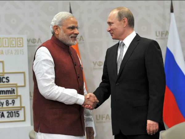 PM Modi meets Russian President
