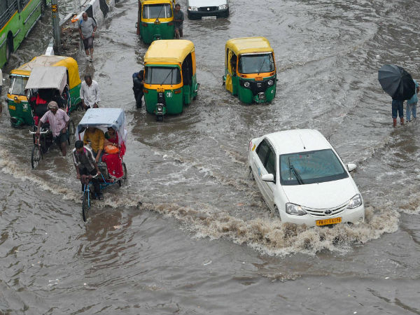 In pics: Heavy rainfall in Delhi-NCR