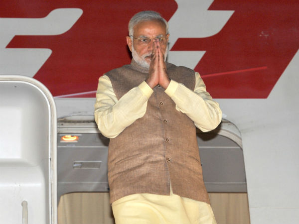 PM Modi arrives in Tajikistan