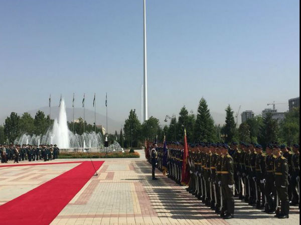 Ceremonial reception for PM Modi