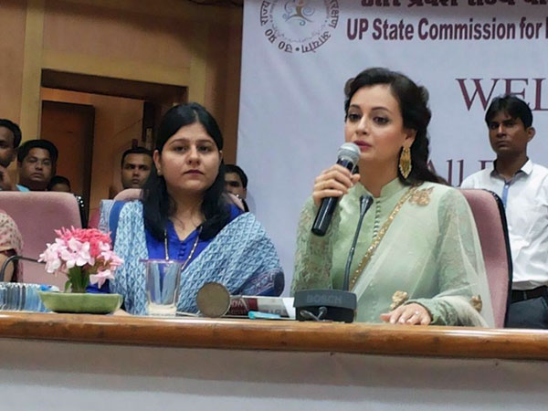 Dia Mirza addresses students