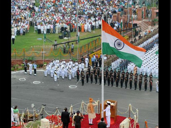 Independence Day celebrations at Red Fort