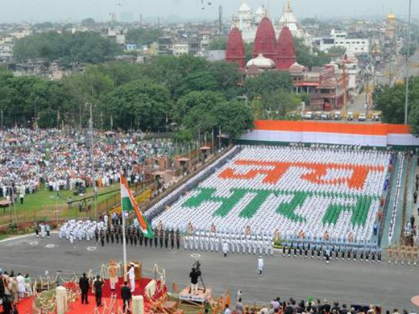 Independence Day celebrations at Red Fort